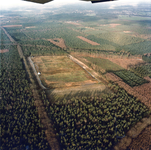 837526 Luchtfoto van de voormalige vuilstotrplaats bij Maarsbergen.